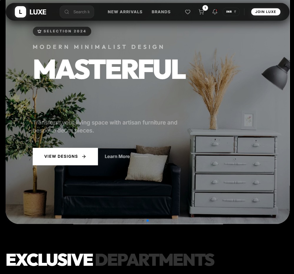 Luxe Golden Shopping Experience